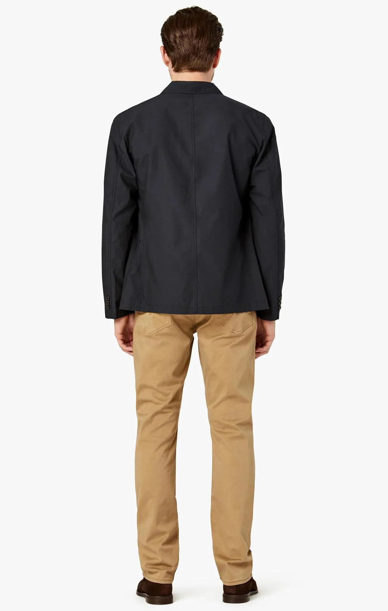 34 Heritage Charisma Relaxed Straight Pants In Khaki Twill