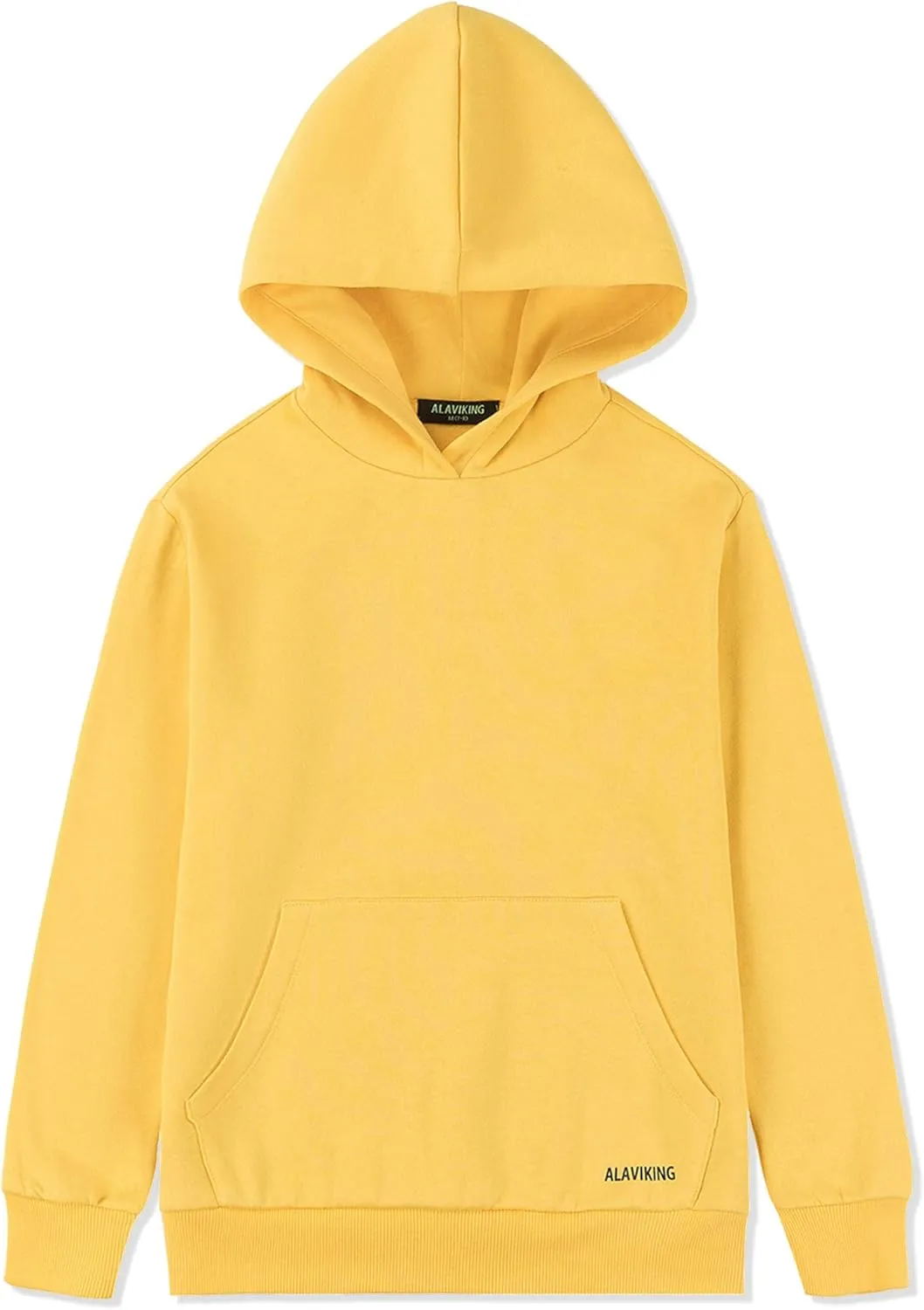ALAVIKING Kids Soft Brushed Fleece Hooded Sweatshirts Active Pullover Hoodie for Boys and Girls 3-12 Years