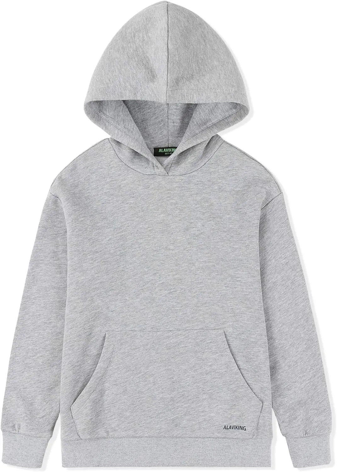 ALAVIKING Kids Soft Brushed Fleece Hooded Sweatshirts Active Pullover Hoodie for Boys and Girls 3-12 Years