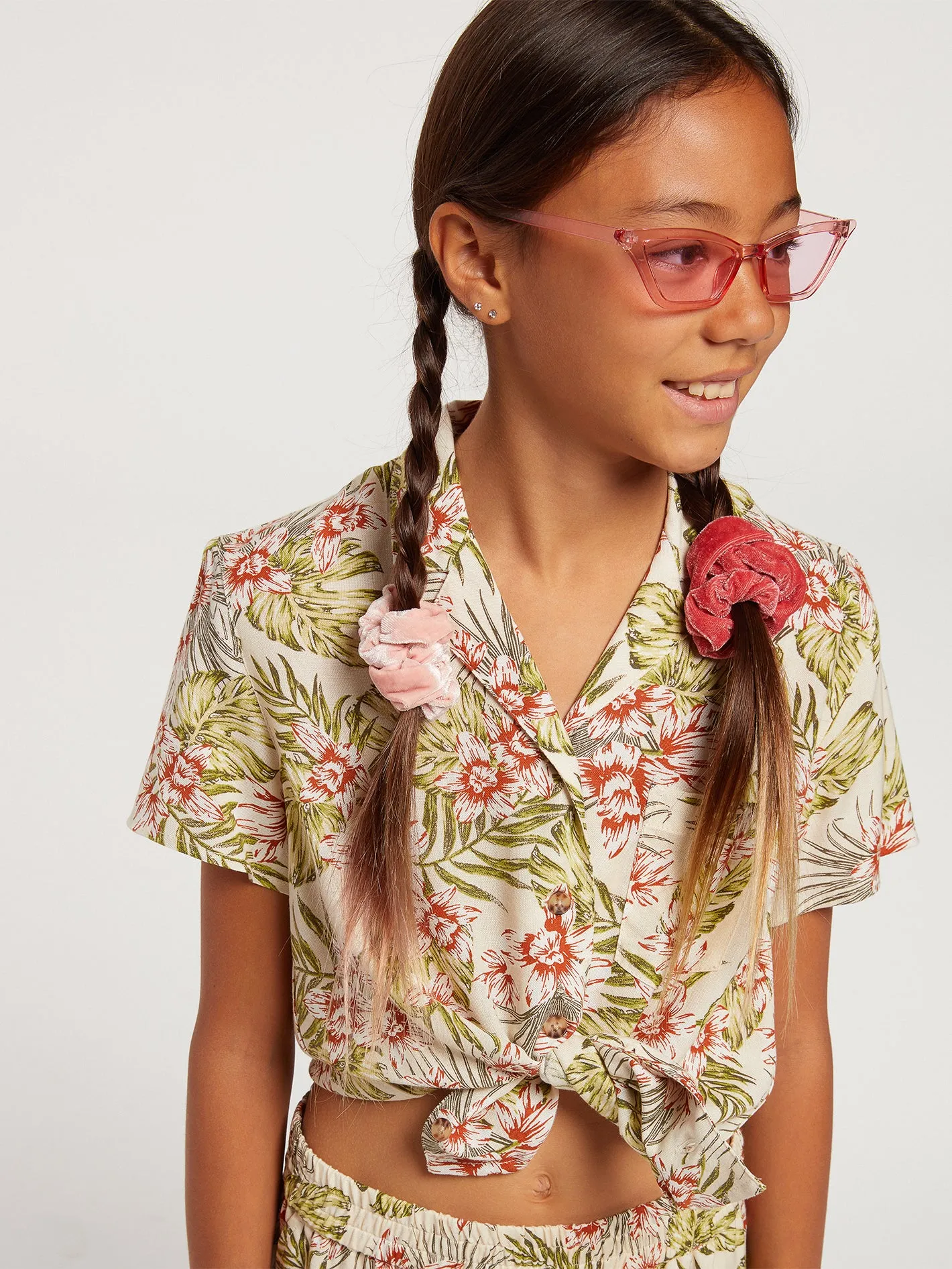 Big Girls Not Real Shore Short Sleeve Top - Green Tea