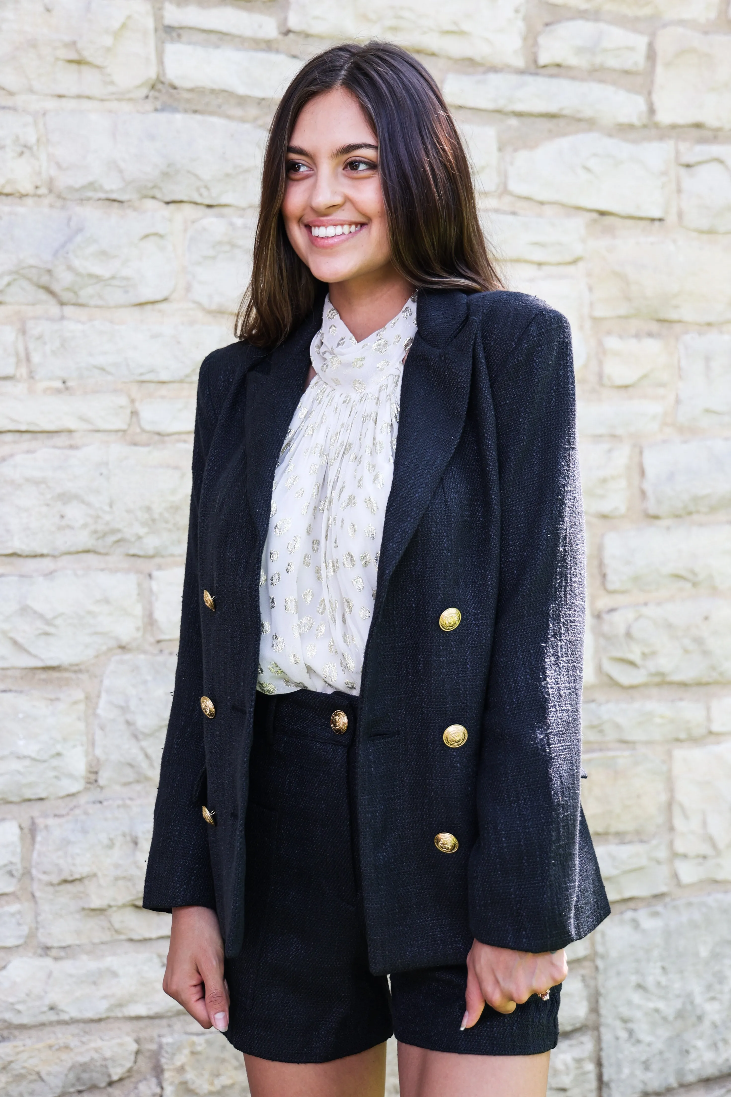 Bishop And Young Moon Light Mille Cavalli Blazer In Midnight