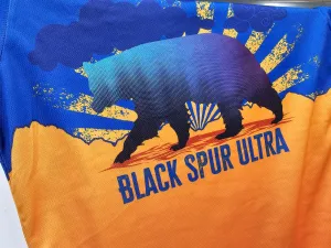 Black Spur Ultra Race shirts - two options; Tech shirts and Cotton shirts