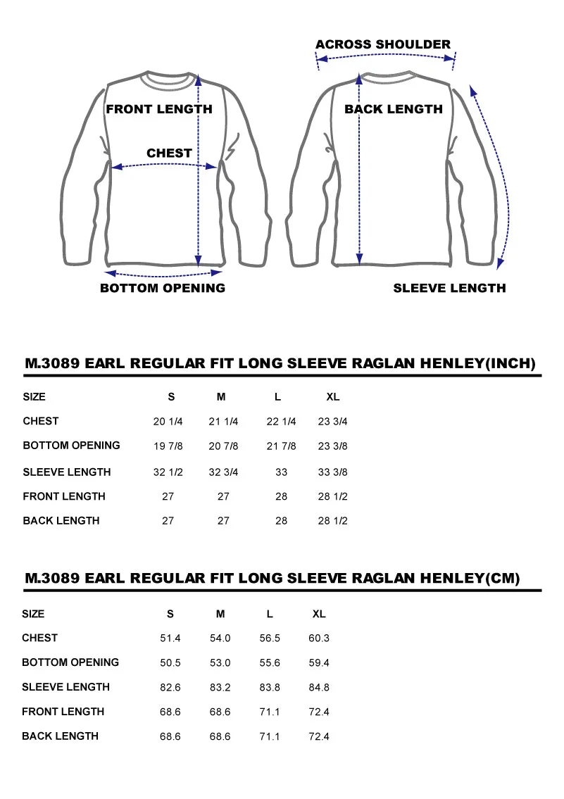 BZEN M.3089-EARL 3 REGULAR FIT LONG SLEEVE 3 BUTTON HENLEY NEPPY JERSEY-195GSM-E0 BLACK