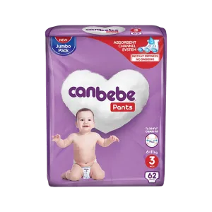 CANBEBE DIAPERS MIDI 3 - 62 PANTS