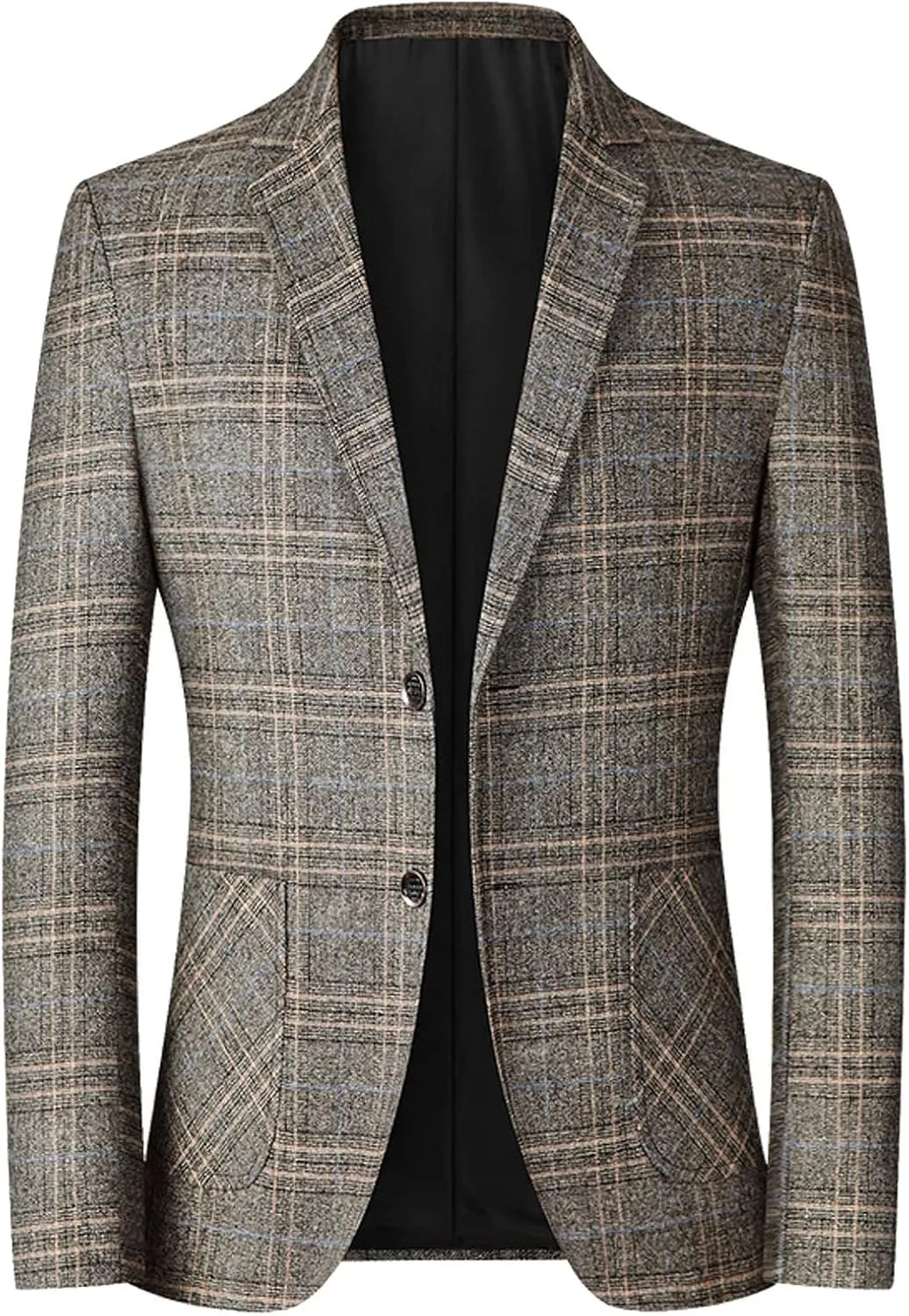 Christmas Blazer for Men Suit Jacket Xmas 3D Glitter Ugly Christmas Blazer Jacket Notch Lapel One Button Blazers Sport Coat