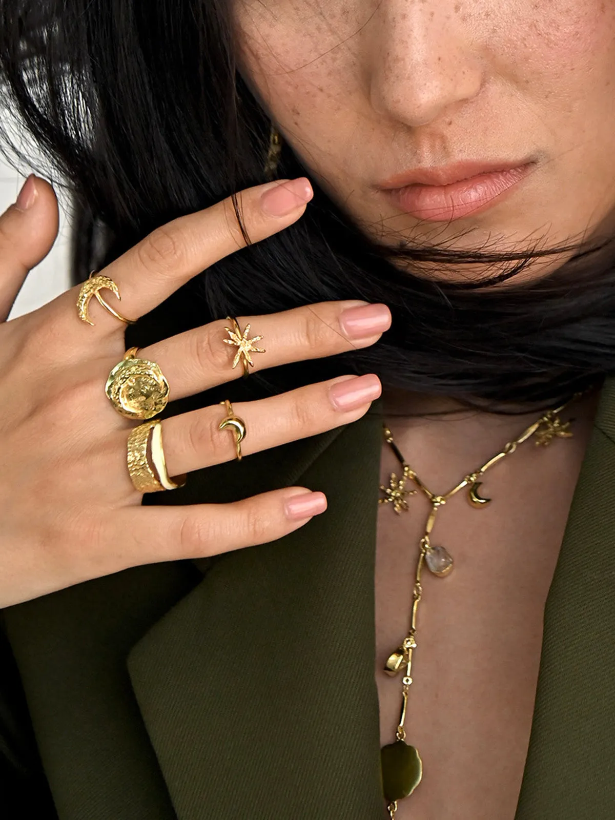 Cinnamon Statement ring
