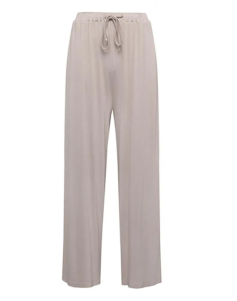 Cotton Palazzo Pants