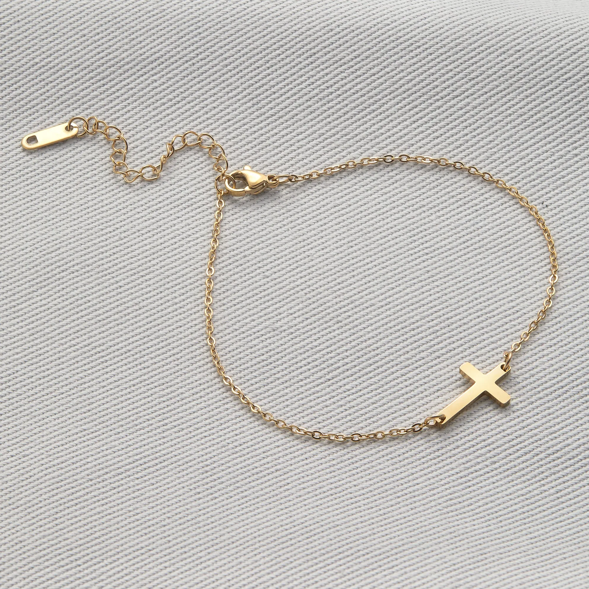 Cross Charm Bracelet