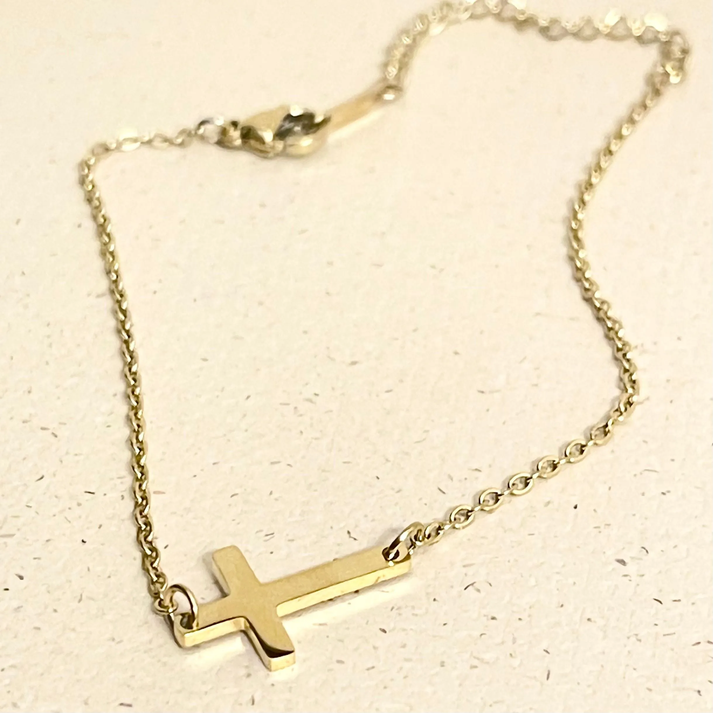 Cross Charm Bracelet