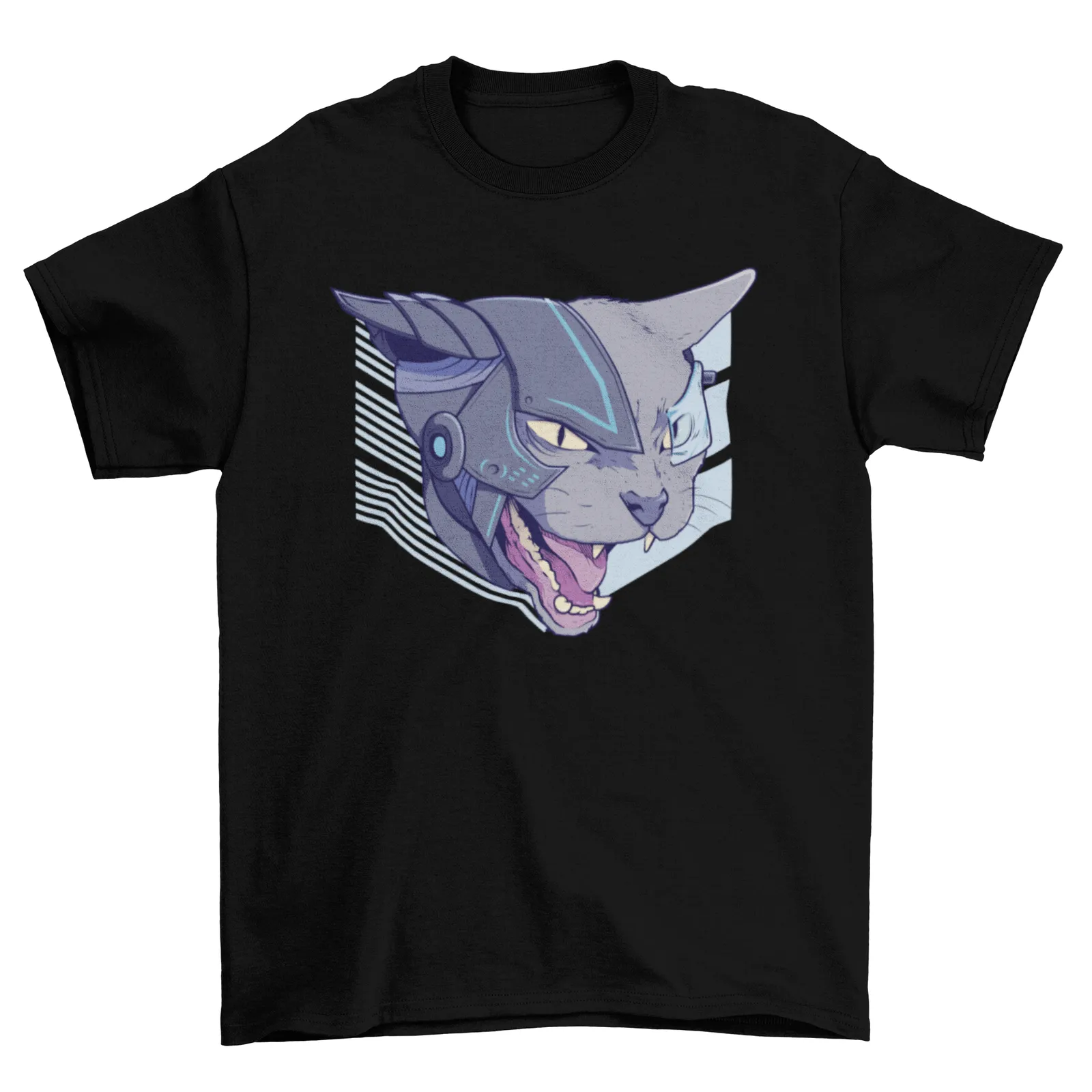 Cybercat Fury Tee