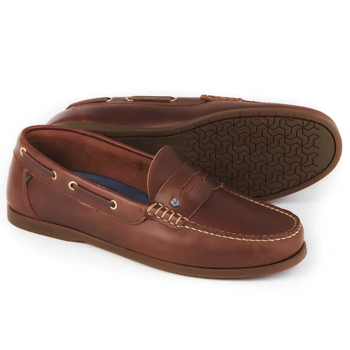 DUBARRY Men's Spinnaker Loafer Deck Shoes - Brown