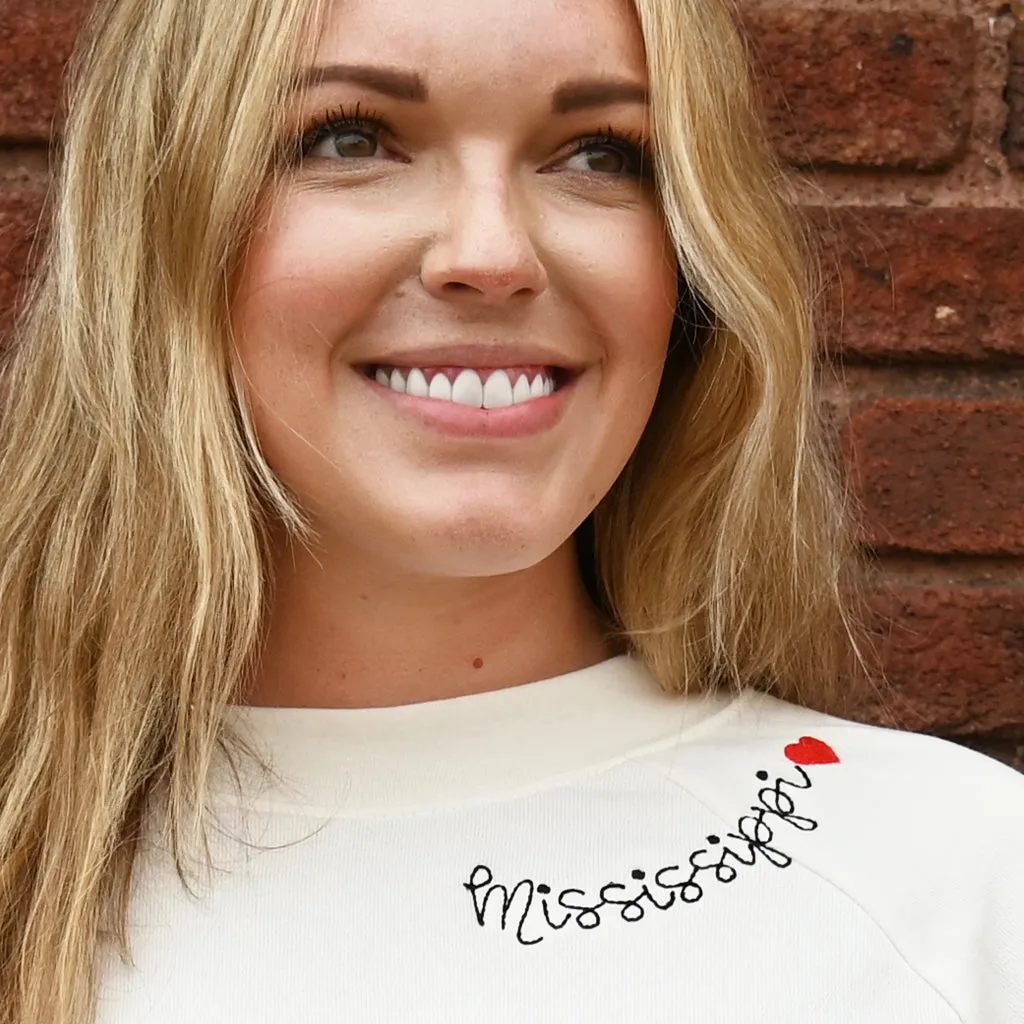 Embroidered Mississippi Sweatshirt
