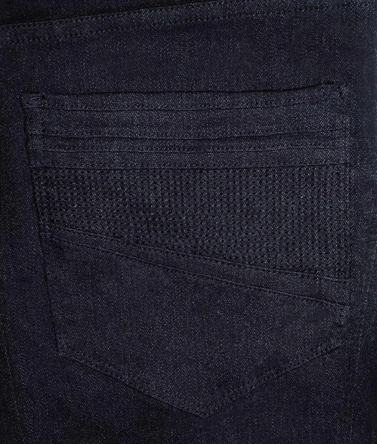 ETHANOL Men's Slim Hyper Stretch Classic Straight Leg Denim Jeans