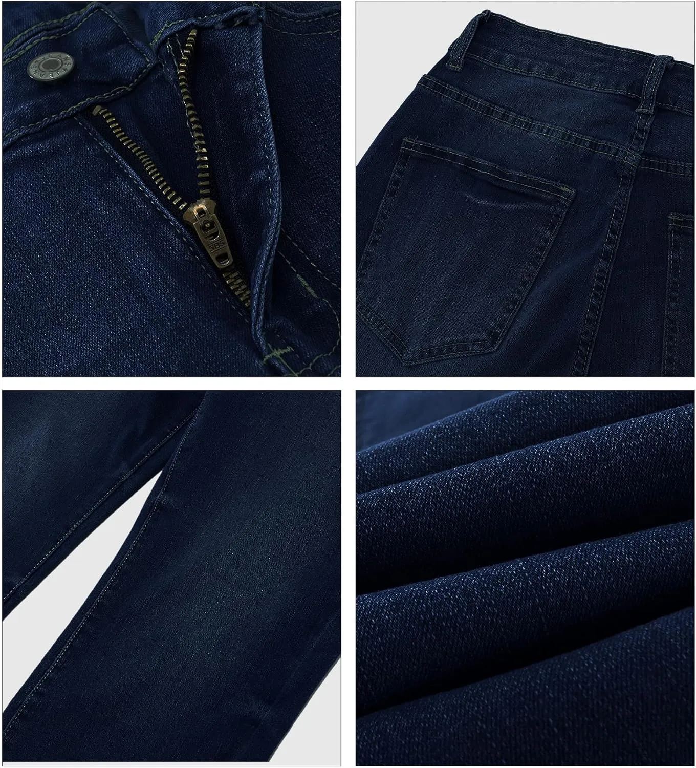 GRAPENT Capris Jeans for Women High Waisted Skinny Stretchy Denim Capri Pants Casual Cropped Jeggings Trousers