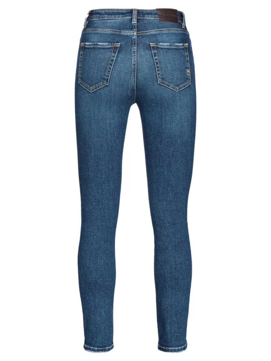 Jeans Sabrina Skinny in Denim Stretch Blue