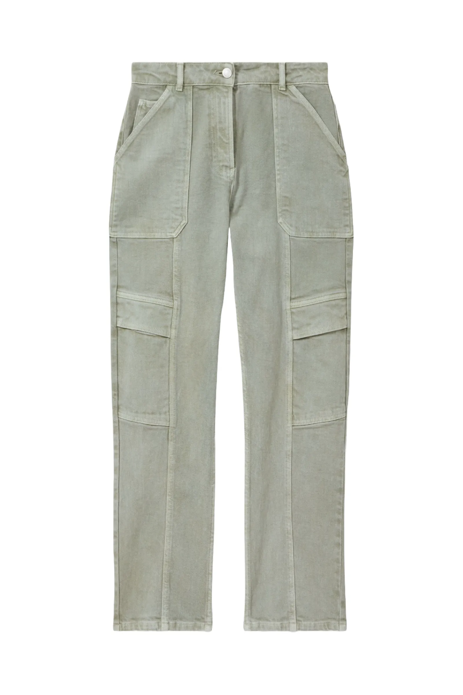 Jem Garment Dyed Utility Tapered Jeans