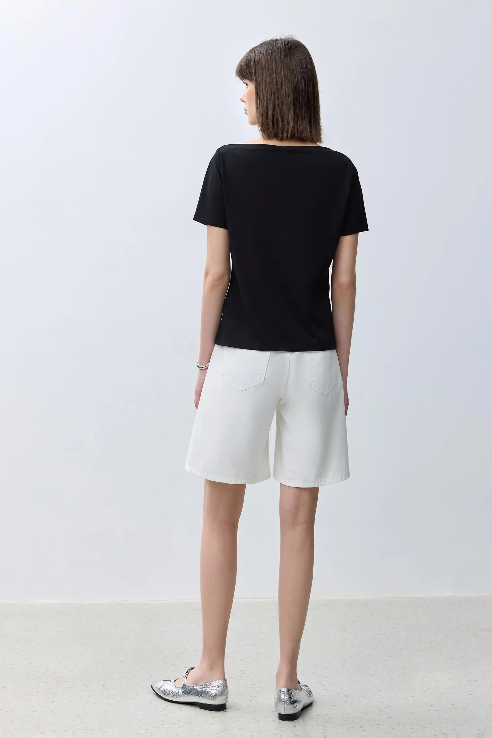 LILY Basic Versatile Short-Sleeve T-Shirt