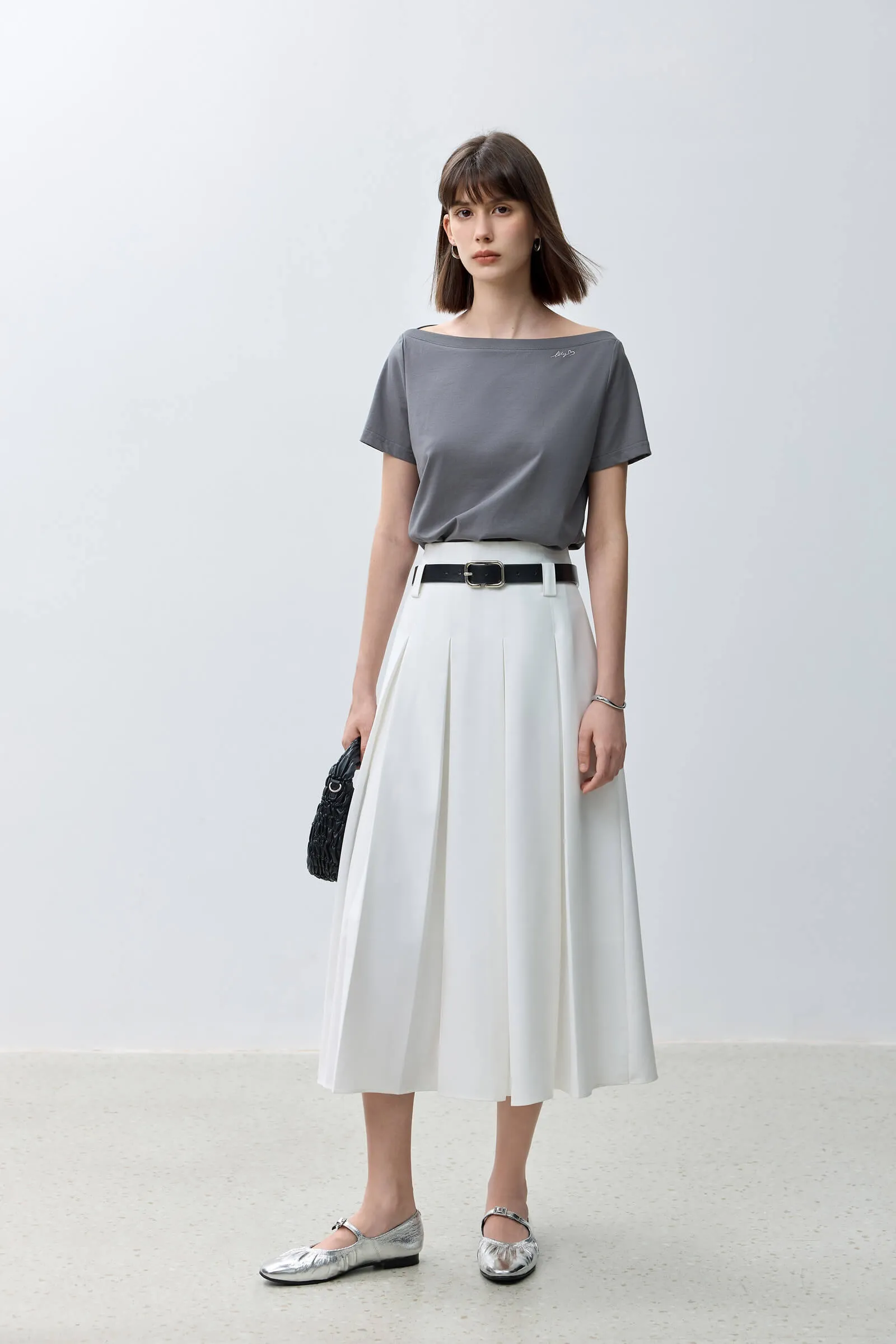 LILY Basic Versatile Short-Sleeve T-Shirt