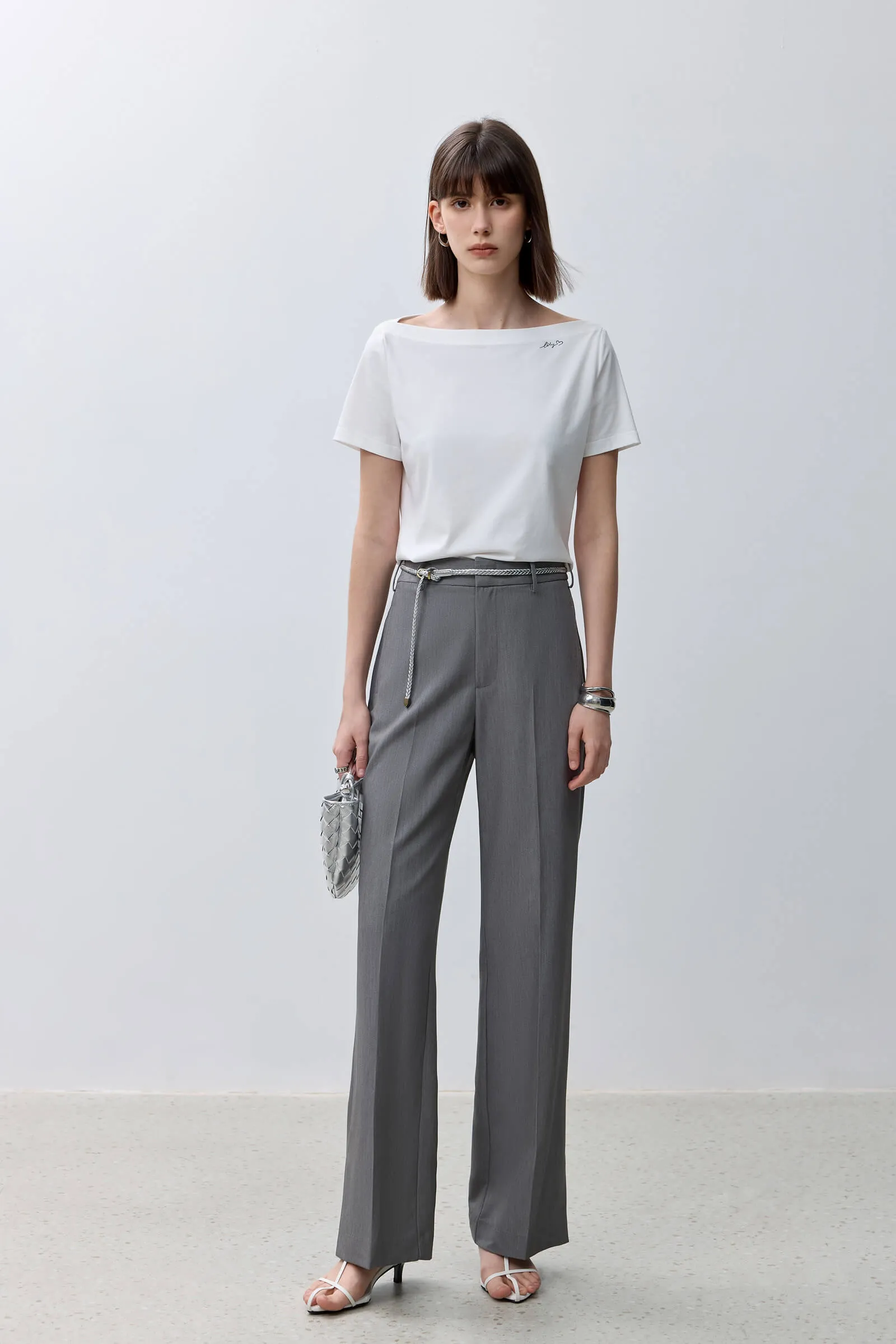 LILY Basic Versatile Short-Sleeve T-Shirt