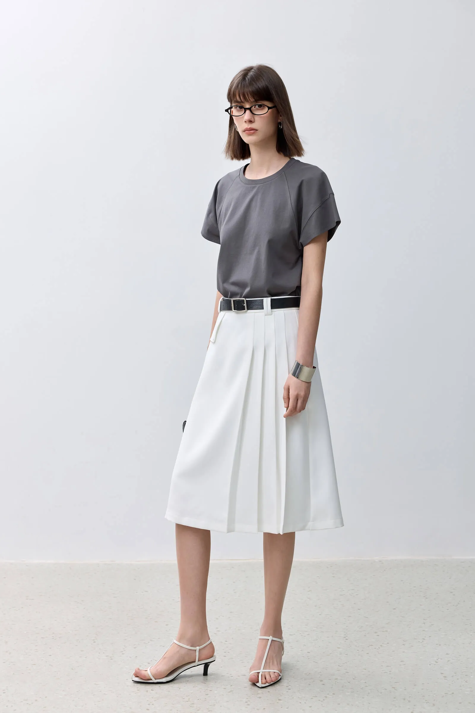 LILY Everyday Basic Versatile Short-Sleeve T-Shirt