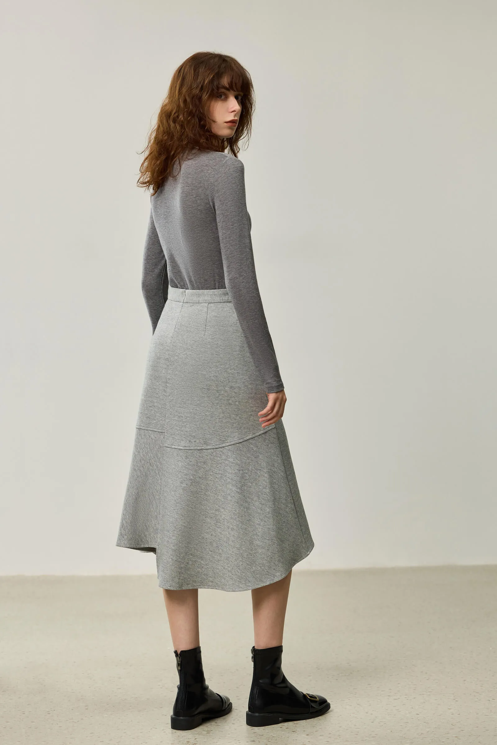 LILY Versatile Lyocell Long Sleeve T-Shirt