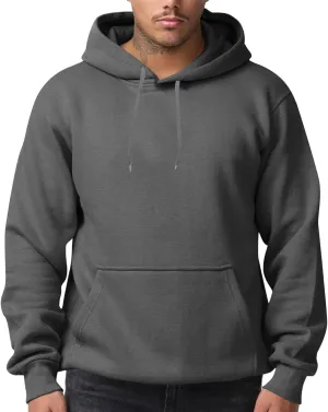Mens Hoodies Pullover Drawstring Soft Fleece Hoodies Heavyweight Casual Classic Long Sleeve Shirt with Kangaroo Pockets
