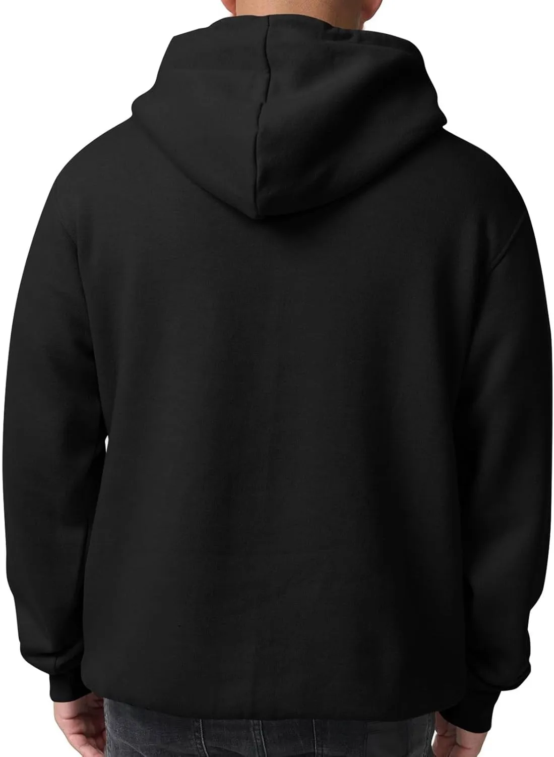 Mens Hoodies Pullover Drawstring Soft Fleece Hoodies Heavyweight Casual Classic Long Sleeve Shirt with Kangaroo Pockets