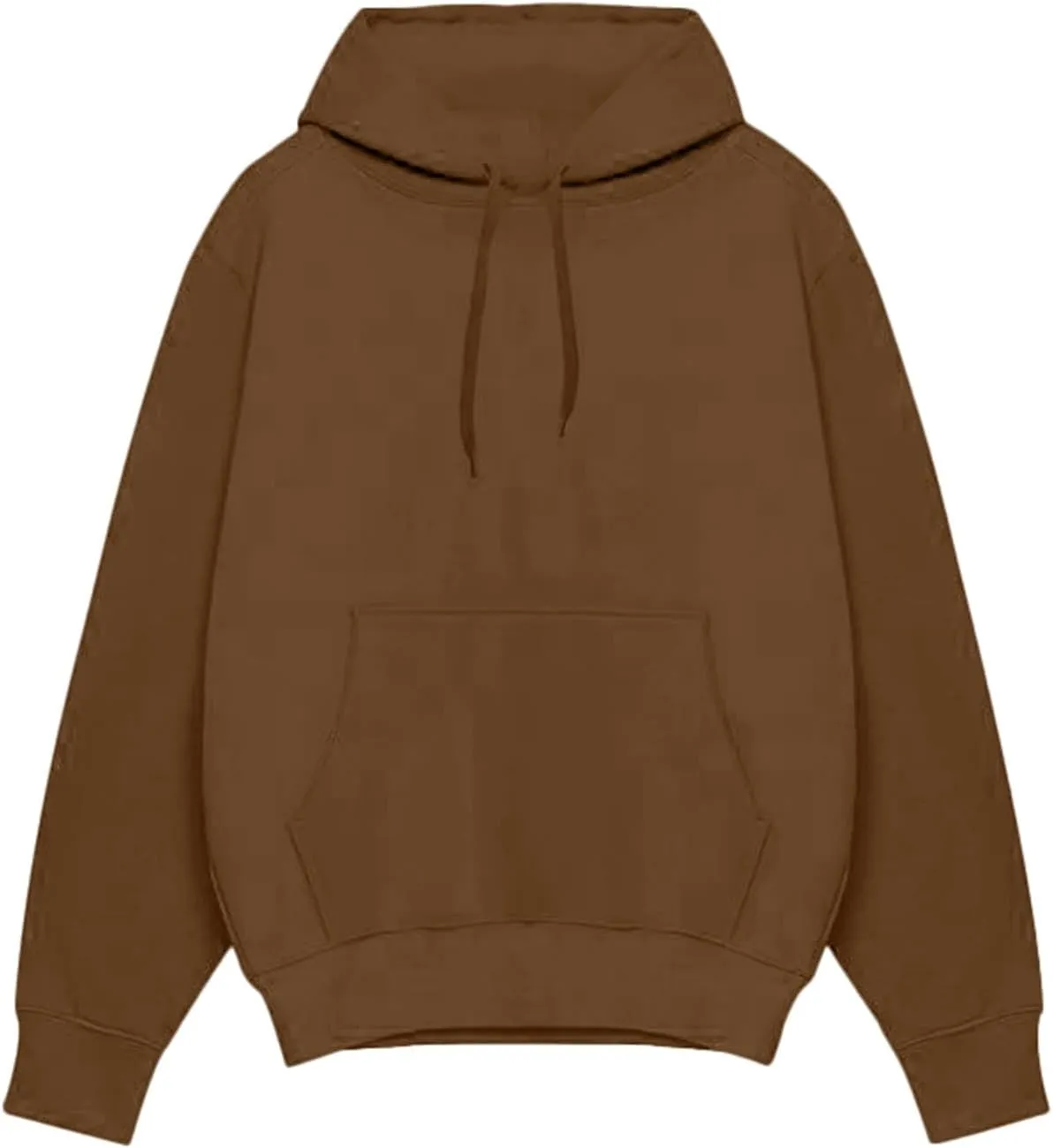 Mens Hoodies Pullover Drawstring Soft Fleece Hoodies Heavyweight Casual Classic Long Sleeve Shirt with Kangaroo Pockets