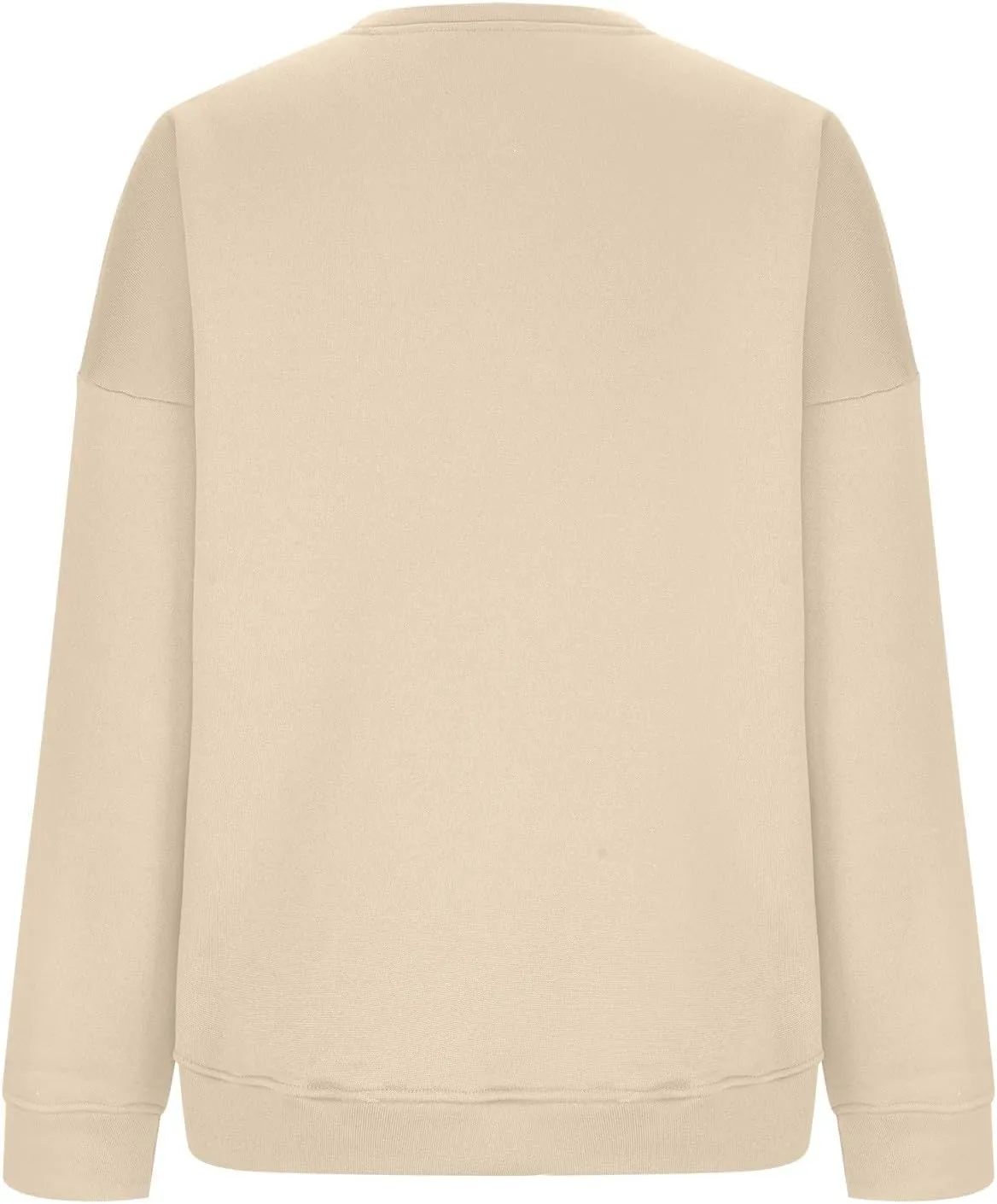 midelxp Oversized Crewneck Sweatshirts Women Soft Fleece Long Sleeve Casual Pullover Top Comfy Cute Hoodies for Teen Girls