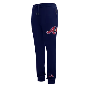 MLB ATLANTA BRAVES CLASSIC CHENILLE MEN'S JOGGER (MIDNIGHT NAVY)