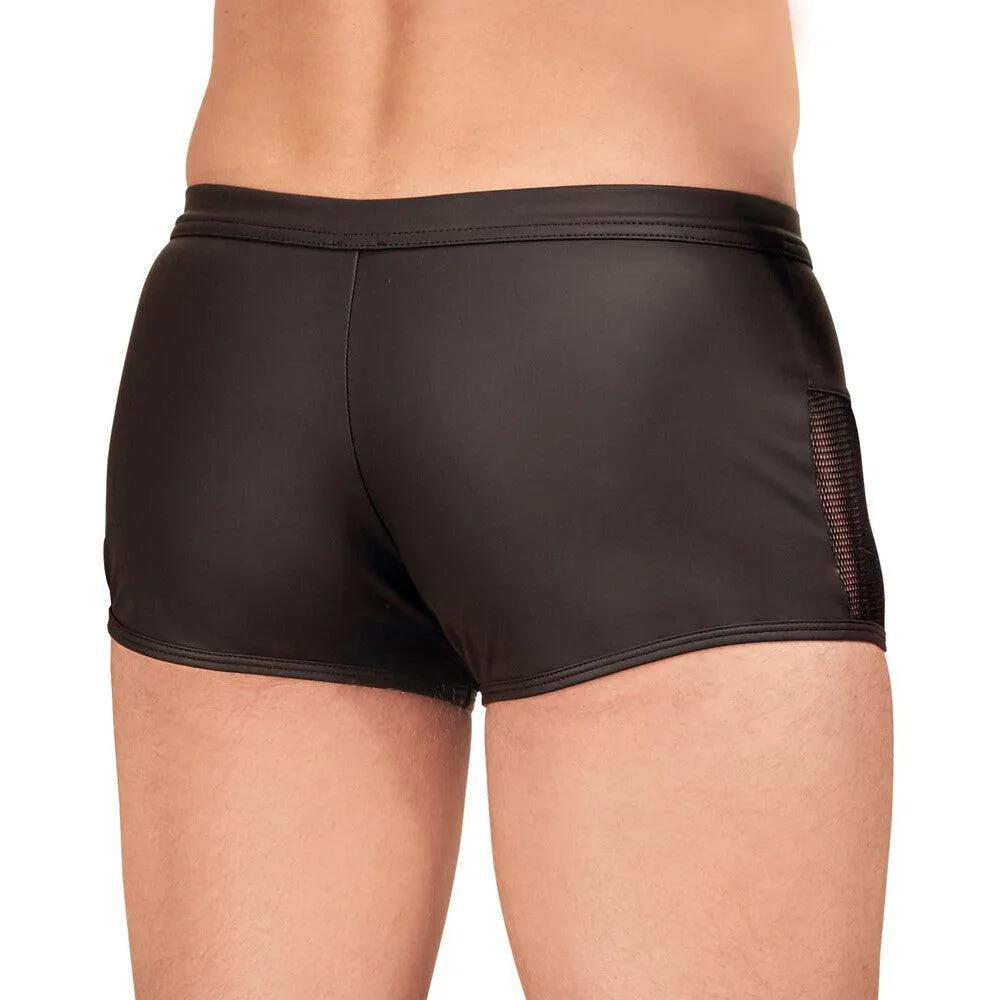 NEK Matte Look Pants With Zip Opening Black