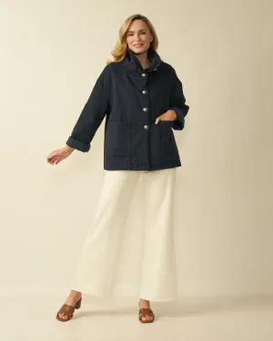 Patch Pocket Jacket - Navy