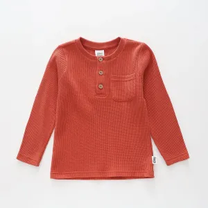 Rusty Henley Waffle Top