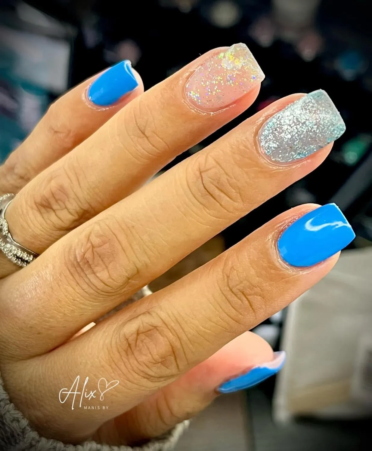 Silver bells-Classic glitter gel