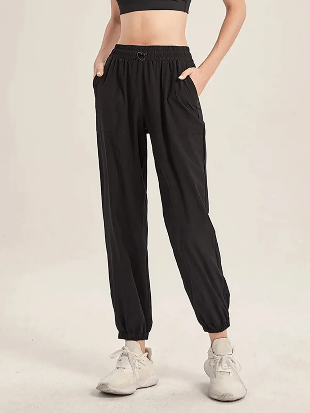 Stylish Drawstring Joggers for Yoga and Gym - SF2099