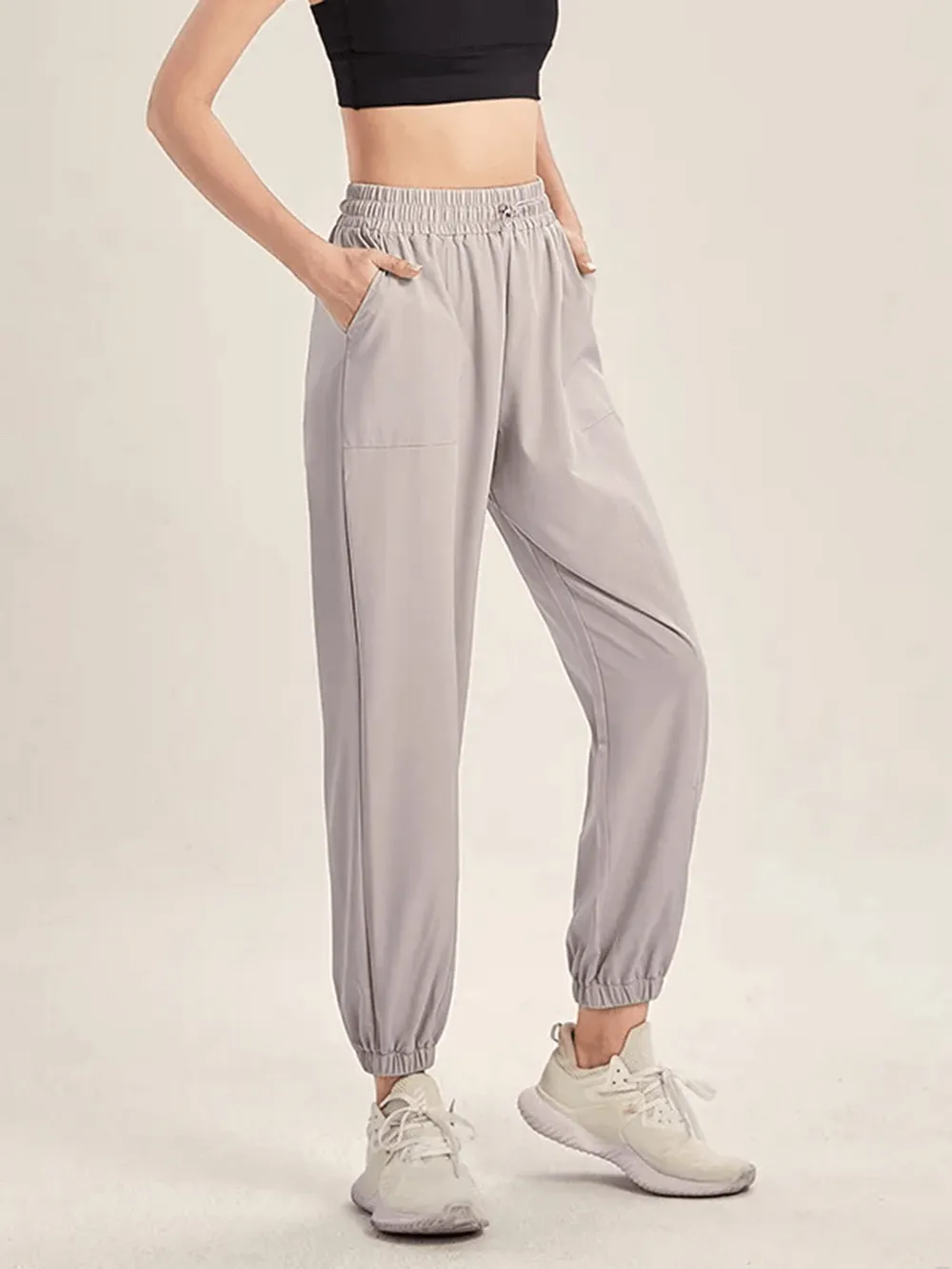 Stylish Drawstring Joggers for Yoga and Gym - SF2099