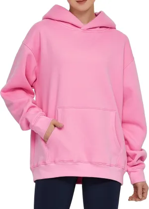 THE GYM PEOPLE Women's Oversized Hoodie Loose fit Soft Fleece Pullover Hooded Sweatshirt With Pockets
