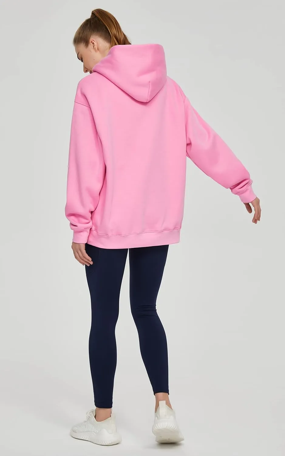THE GYM PEOPLE Women's Oversized Hoodie Loose fit Soft Fleece Pullover Hooded Sweatshirt With Pockets
