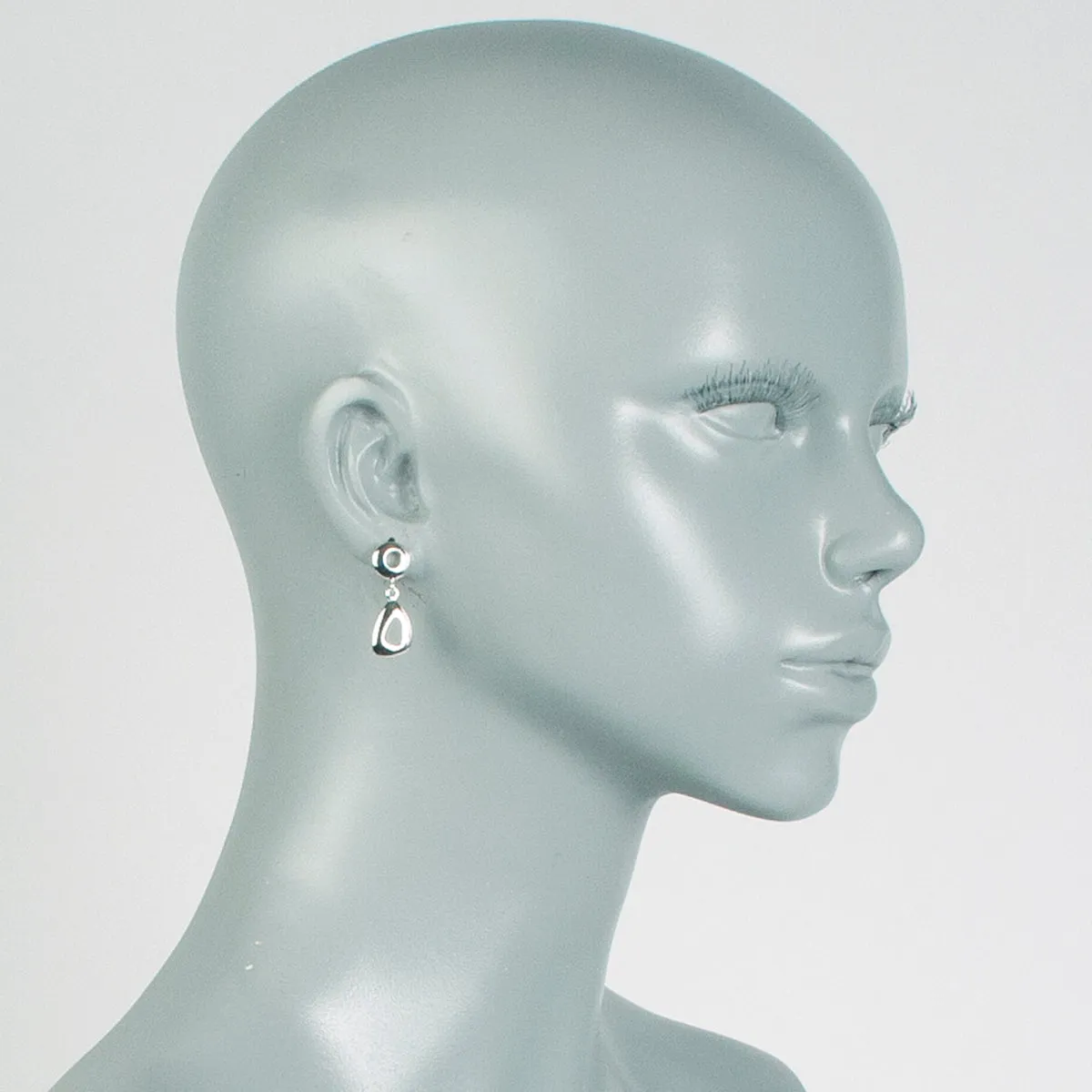 Triangular Drop Earrings
