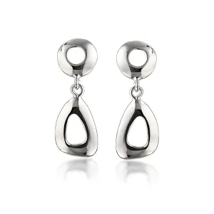 Triangular Drop Earrings