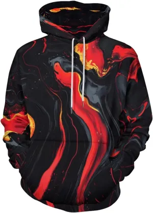 Unisex 3D Digital Print Sweatshirts Hooded Top Galaxy Pattern Pullover Hoodie