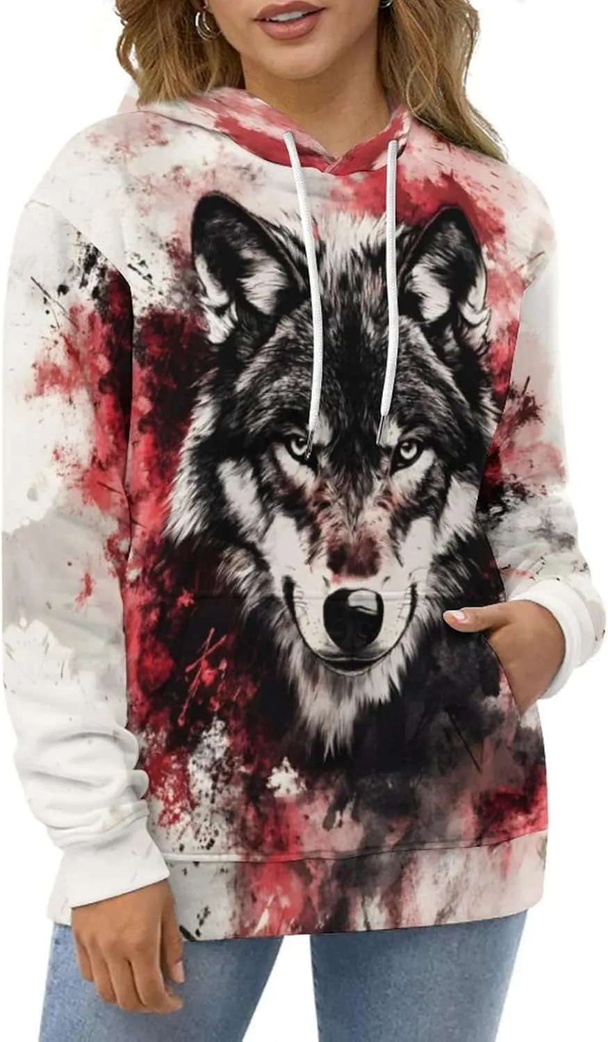 Unisex 3D Digital Print Sweatshirts Hooded Top Galaxy Pattern Pullover Hoodie