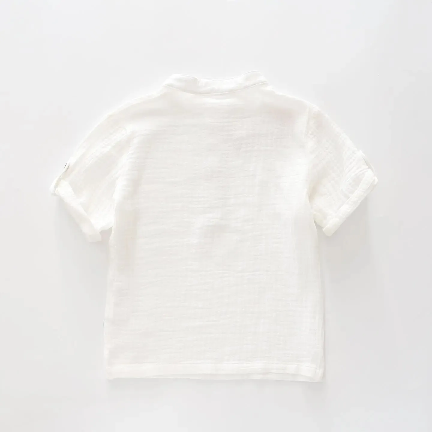 White Grandad Shirt