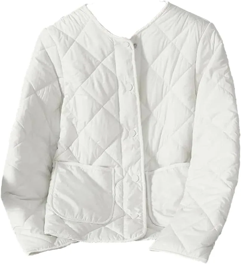 Women Jacket Winter Parkas Female Cotton-Padded Jackets Quilted Light Thin Down Cotton Short Coat Ladies Outwear