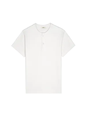 Womens DNA Henley T-Shirtoff-white