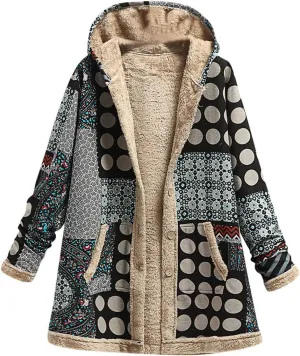 YRAETENM Oversized Sherpa Pullover Hoodie for Women Fuzzy Fleece Long Sleeve Sweatshirts Winter Warm Fluffy Coat With Pockets